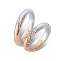 Anello Polello Fede in Oro Diamante 0.18 Ct 3304DBR - 3304UBR